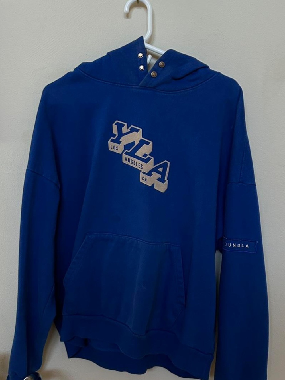YoungLA Campus Hoodie Blue Size M